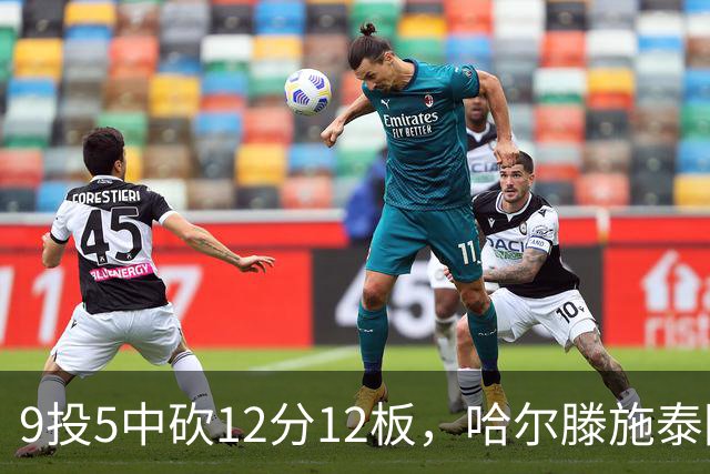9投5中砍12分12板，哈尔滕施泰因两双撑起内线